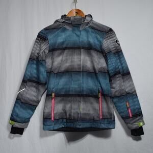 Killtec Level 3 Ski Jacket Breathable Waterproof Windproof Hooded Size Youth 14